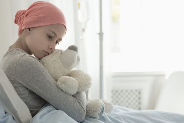 Cancer patient during 'Dry July'